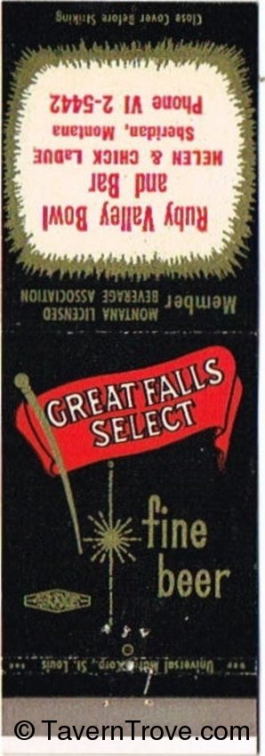 Great Falls Select Beer