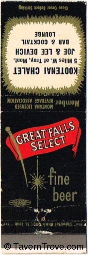 Great Falls Select Beer