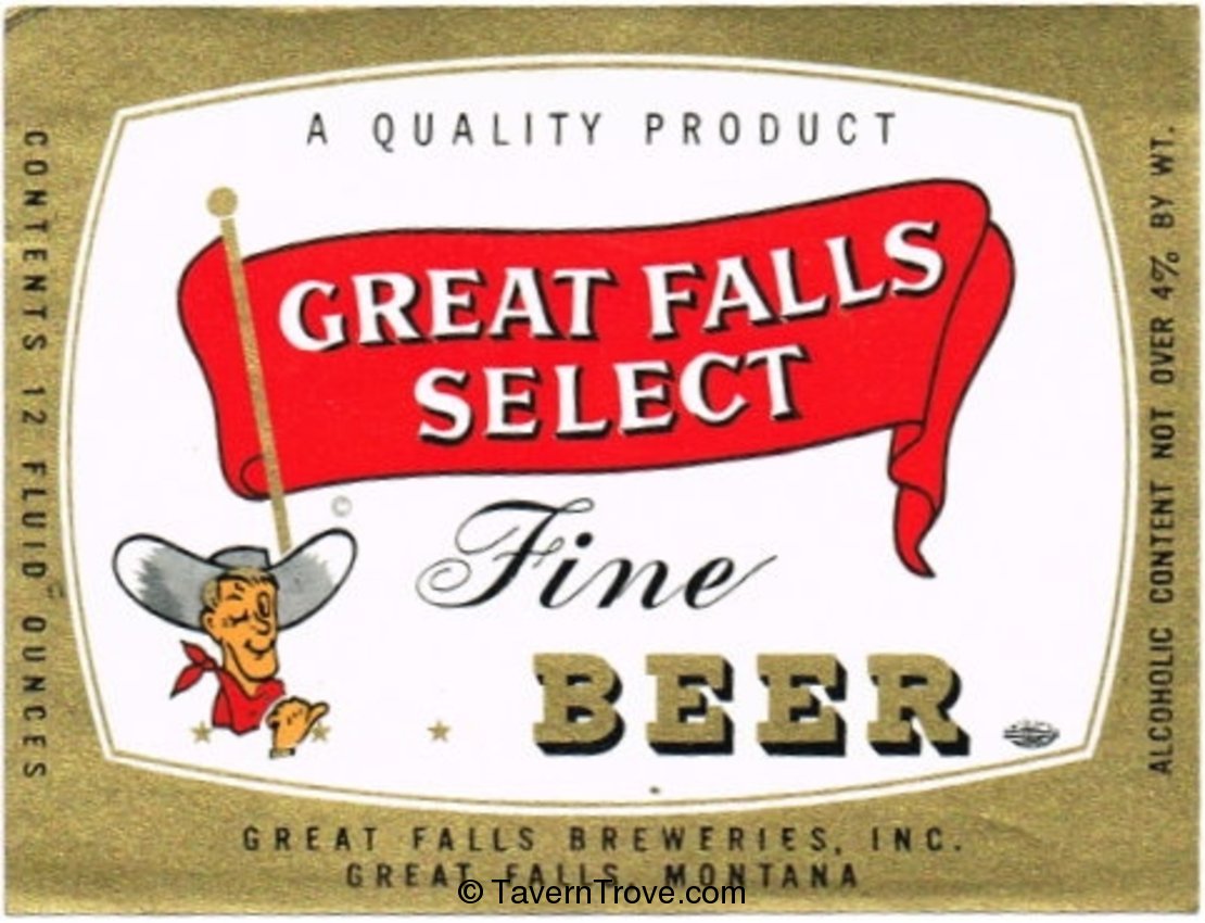 Great Falls Select Fine Beer