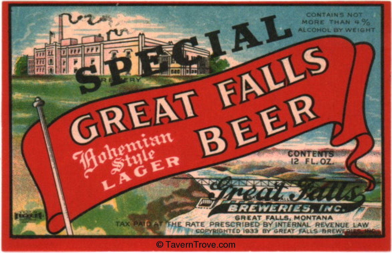 Great Falls Bohemian Style Beer