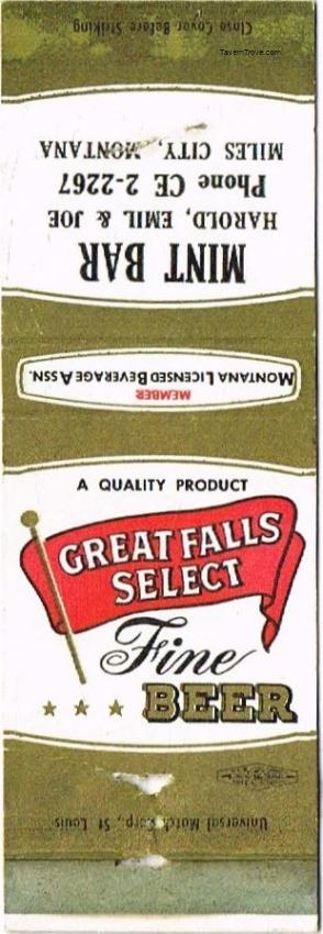 Great Falls Select Beer