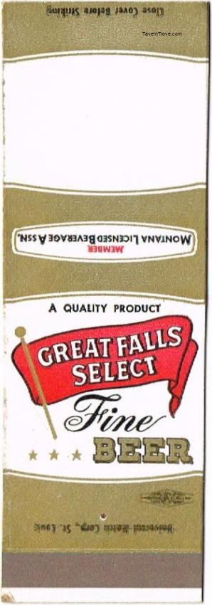 Great Falls Select Beer