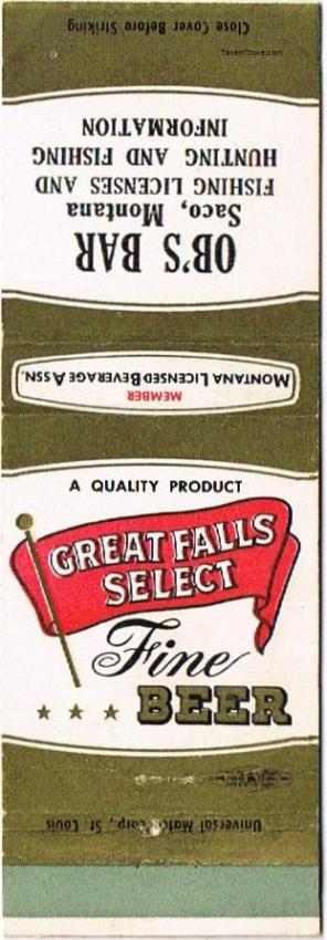 Great Falls Select Beer