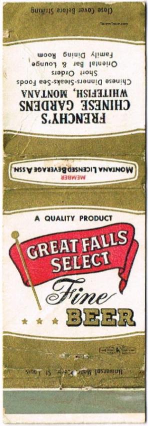 Great Falls Select Beer