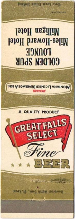Great Falls Select Beer