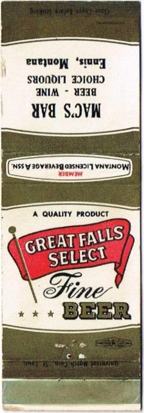 Great Falls Select Beer