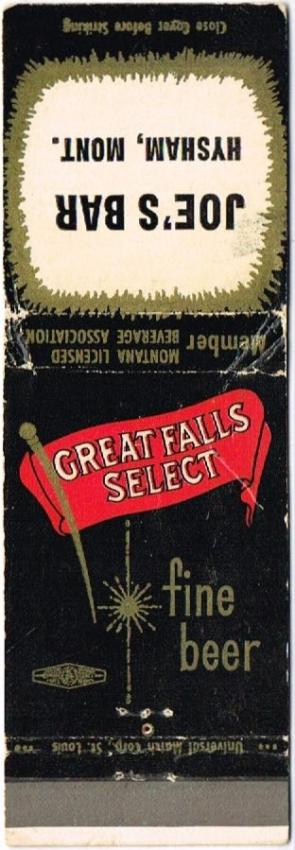 Great Falls Select Beer