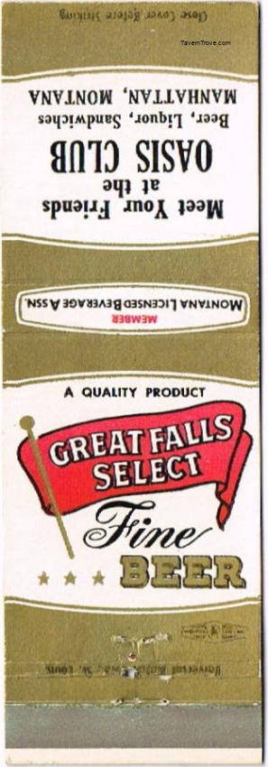 Great Falls Select Beer