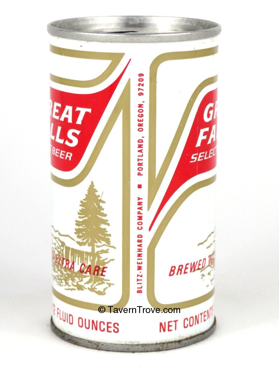 Item 94064 1966 Great Falls Select Beer Tab Top Can T7115.2