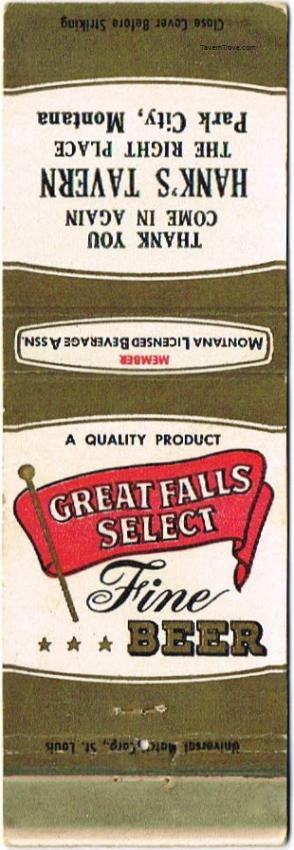 Great Falls Select Beer Dupe