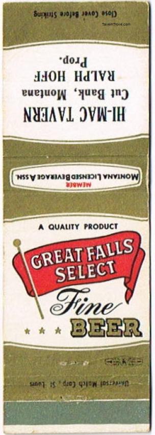 Great Falls Select Beer