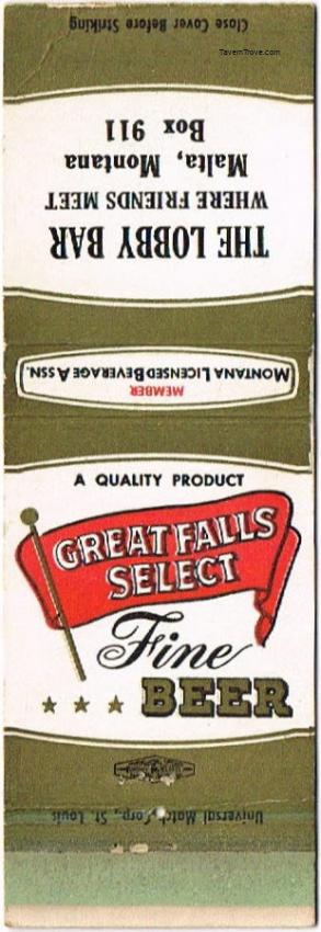 Great Falls Select Beer Dupe