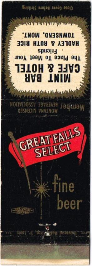 Great Falls Select Beer Dupe