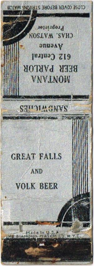 Great Falls/Volk Beer