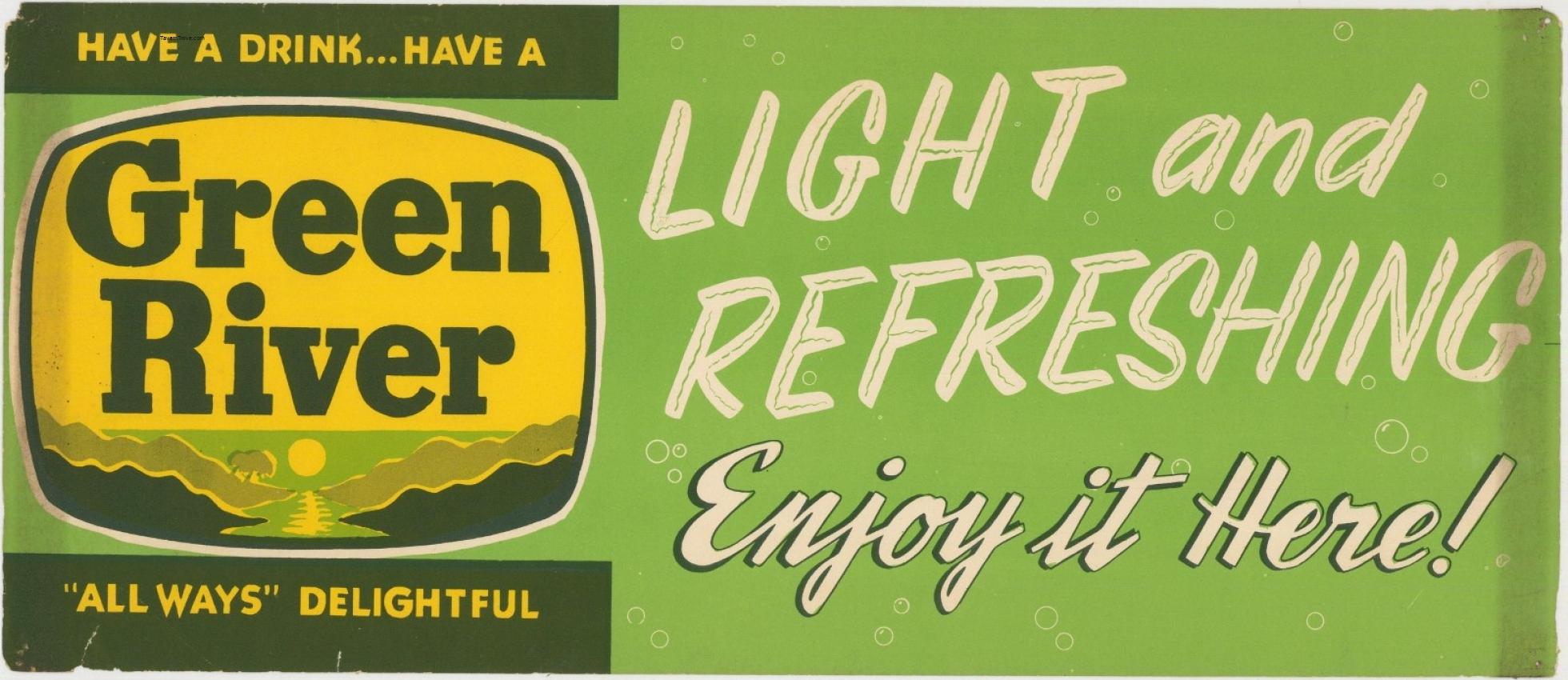 Schoenhoffen-Edelweiss Green River Soda