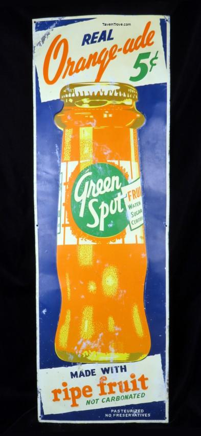 Green Spot Orange-ade 5¢ 36-Inch