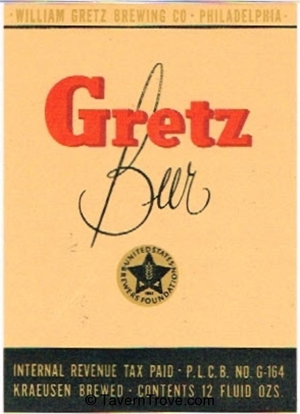 Gretz Beer 