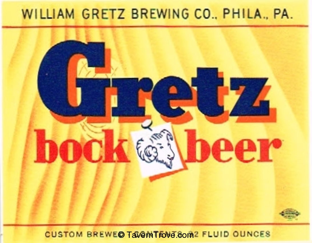 Gretz Bock Beer 