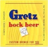Gretz Bock Beer