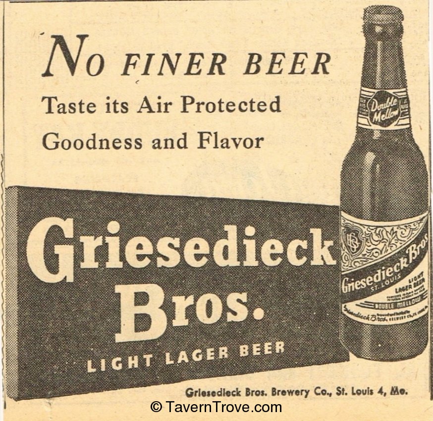 Griesedieck Bros. Beer