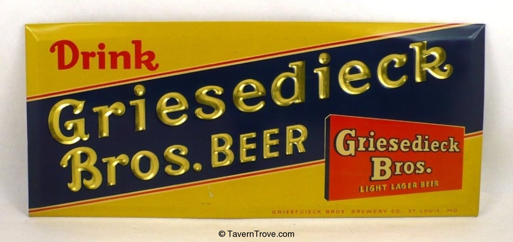 Griesedieck Bros. Beer TOC