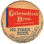 Griesedieck Bros. Light Lager Beer