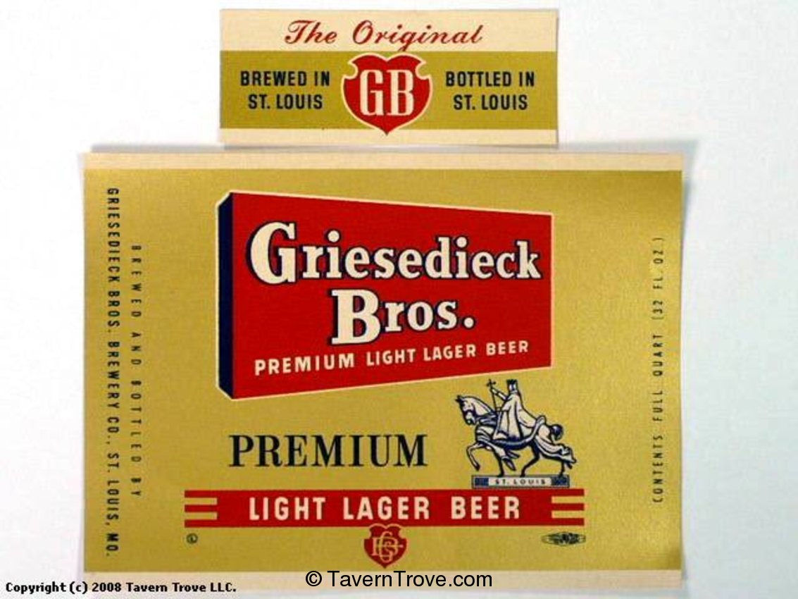 Griesedieck Bros. Premium Beer