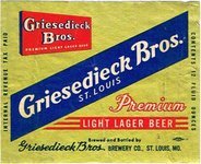 Griesedieck Bros. Premium Beer