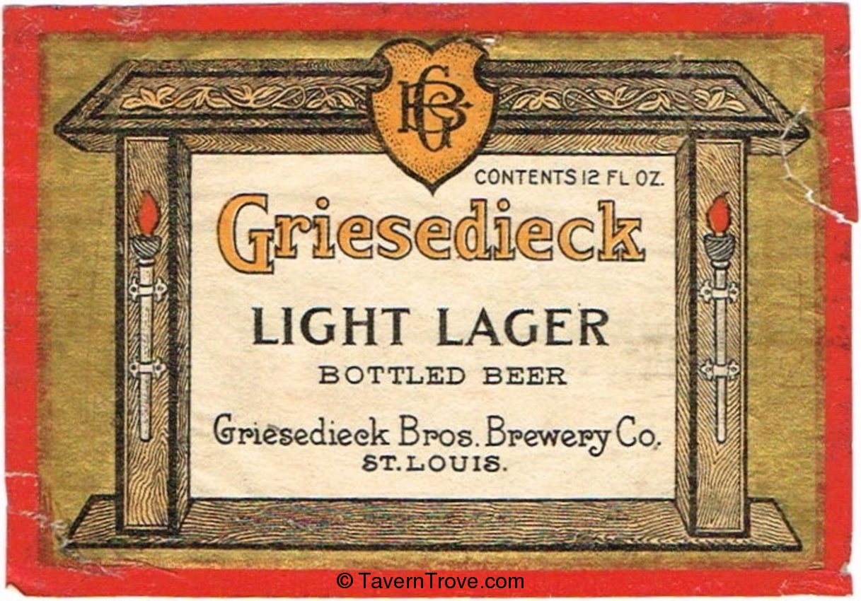 Griesedieck Light Lager Bottled Beer