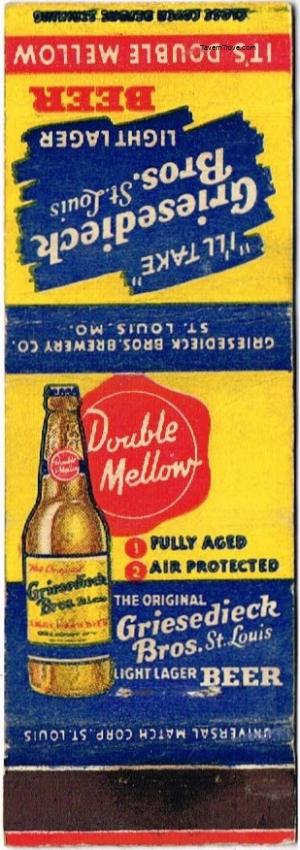 Griesedieck Bros. Beer Dupe