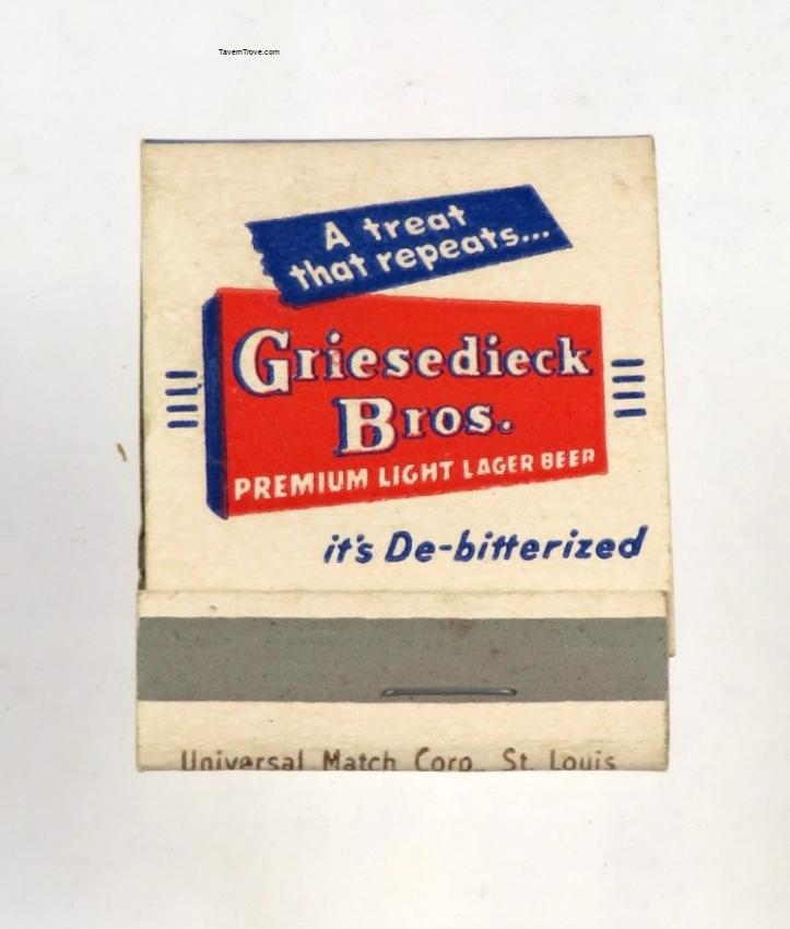 Griesedieck Bros. Beer Dupe Complete Full