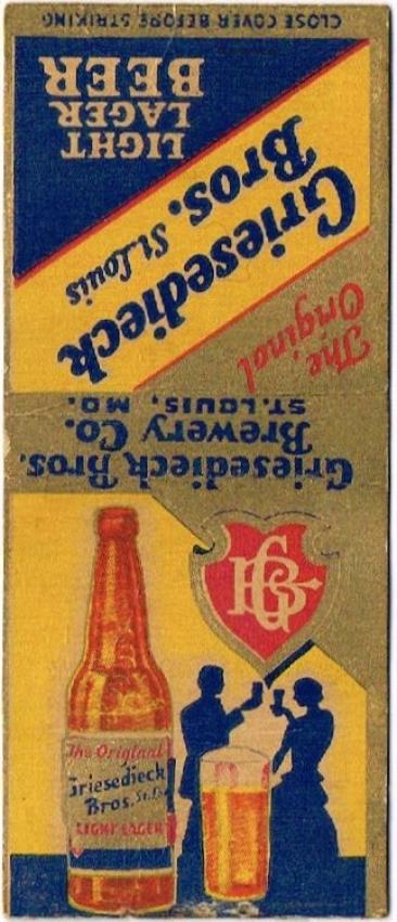 Griesedieck Bros. Light Lager Beer