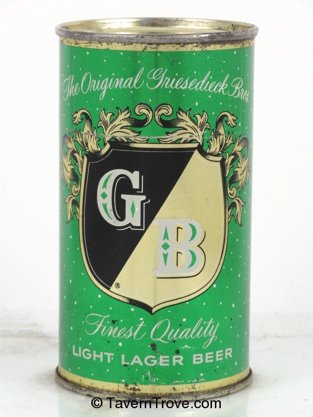 Griesedieck Bros. Light Lager Beer