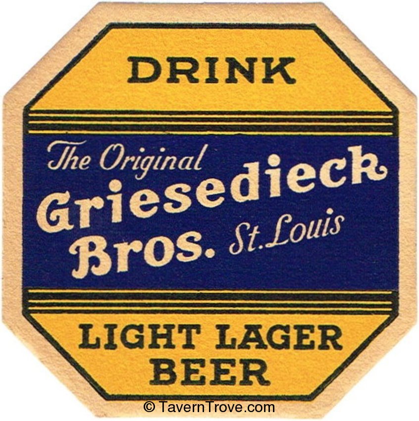 Griesedieck Bros. Light Lager Beer