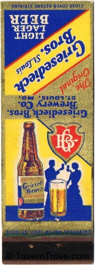 Griesedieck Bros. Light Lager Beer