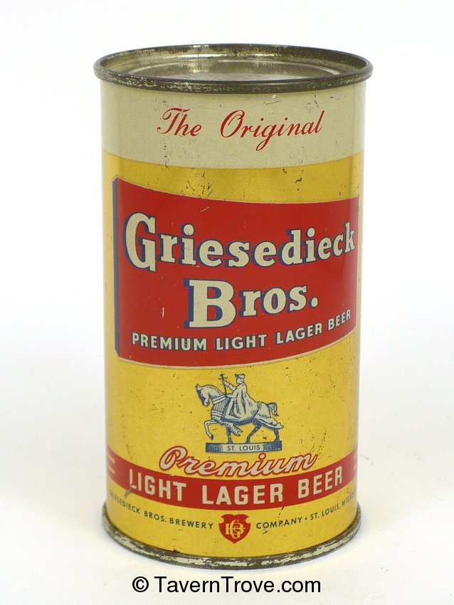 Griesedieck Bros. Light Lager Beer