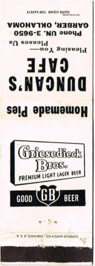 Griesedieck Bros. Light Lager Beer