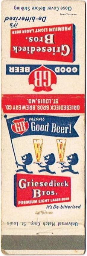 Griesedieck Bros. Light Lager Beer (V1 Reverse)