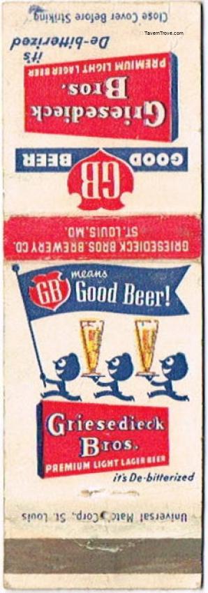Griesedieck Bros. Light Lager Beer (V1 Reverse)