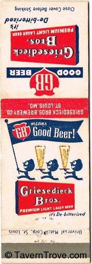 Griesedieck Bros. Light Lager Beer (V2 Reverse)