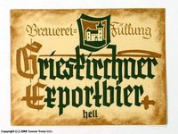 Grieskirchner Export Bier Hell