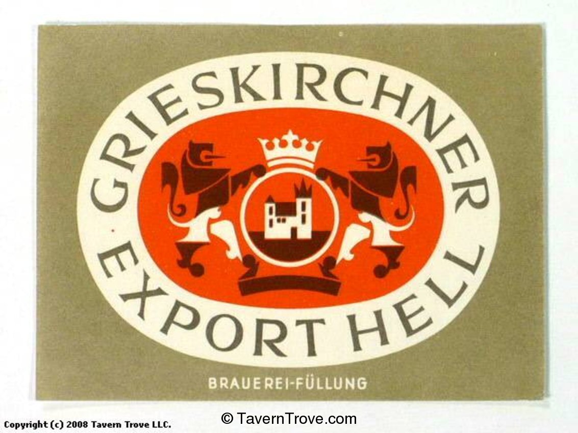 Grieskirchner Export Hell