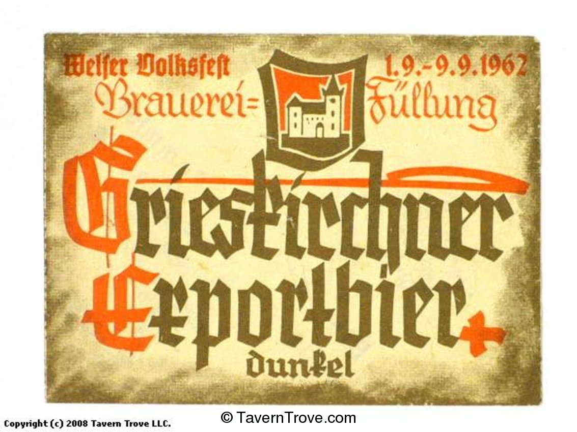 Grieskirchner Exportbier Dunkel