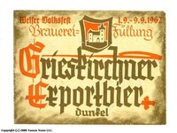 Grieskirchner Exportbier Dunkel