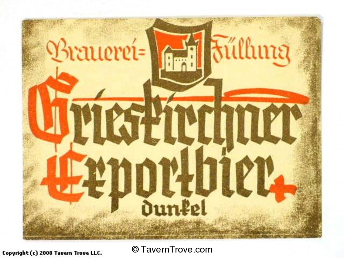 Grieskirchner Exportbier Dunkel