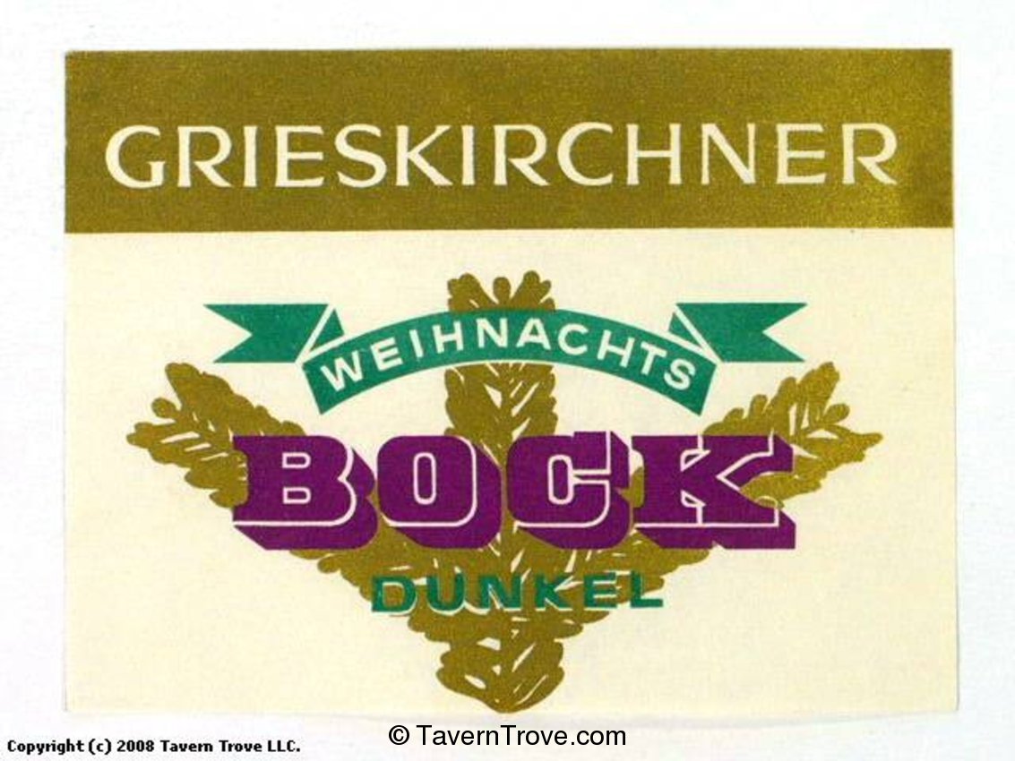 Grieskirchner Weihnachts Bock Dunkel
