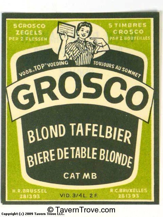 Grosco Blond Tafelbier