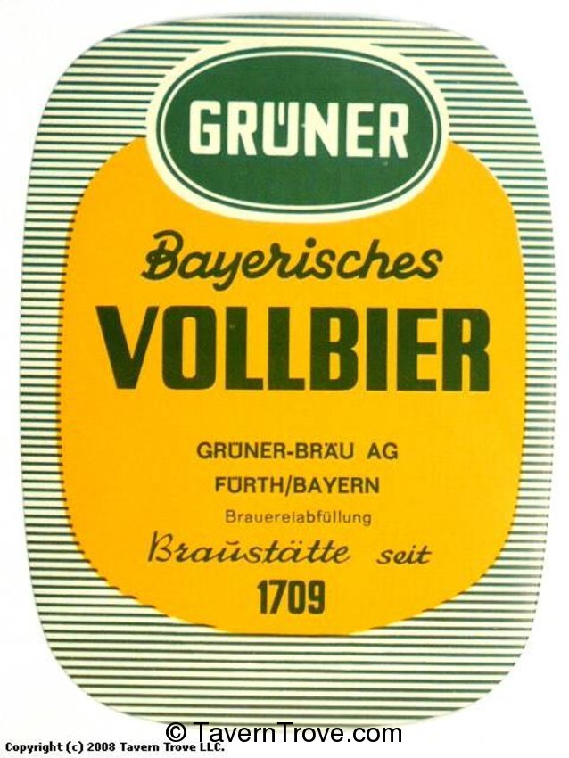 Grüner Bayerisches Vollbier