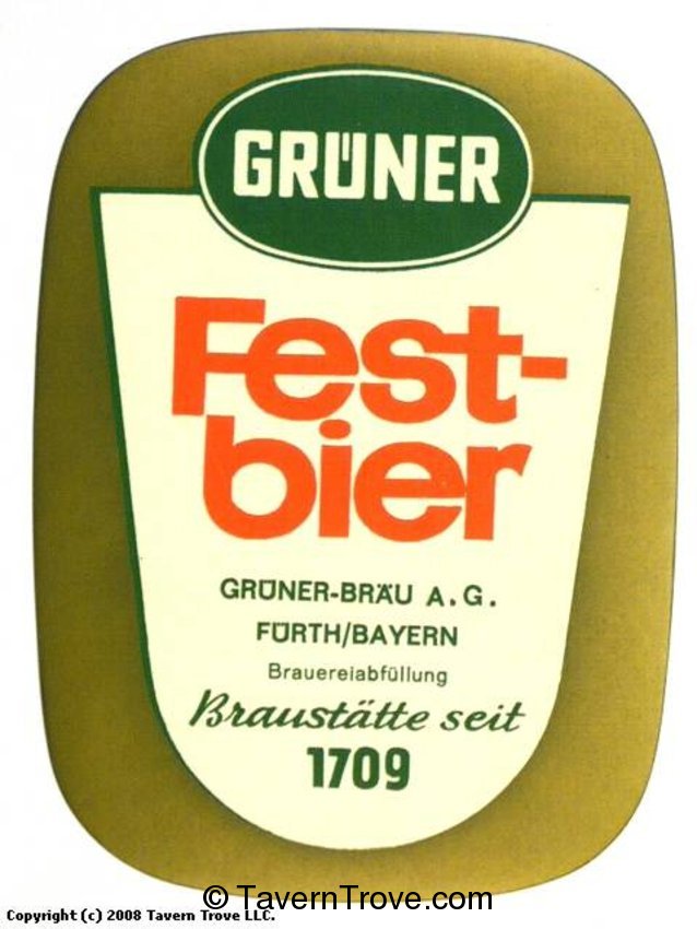 Grüner Fest-Bier