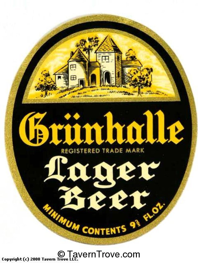 Grünhalle Lager Beer